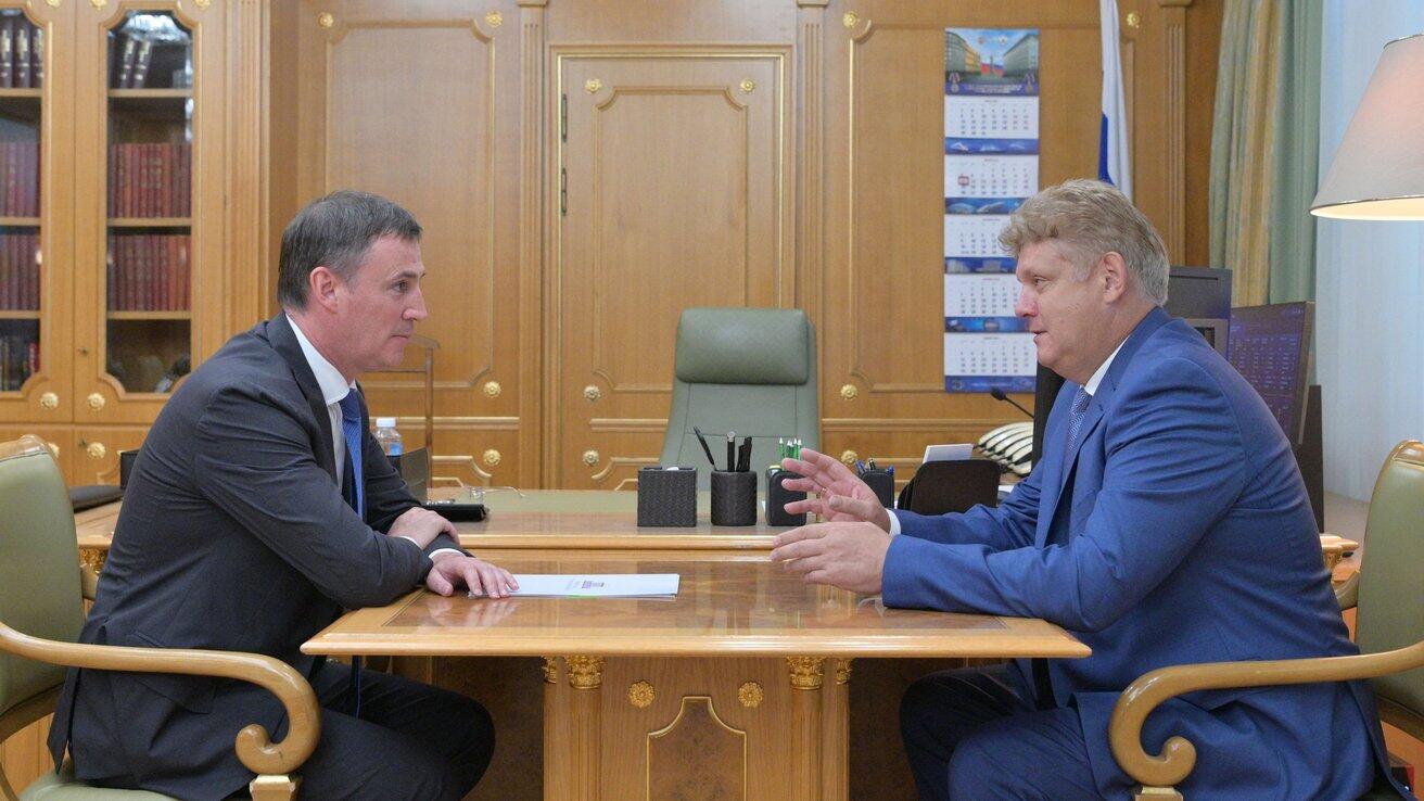 Встреча куратора СФО с полпредом Президента в СФО